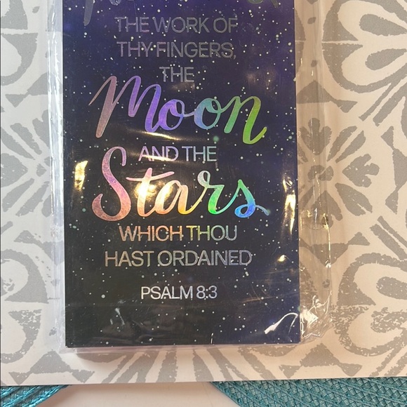 Inspirational Notepad with Colorful Biblical Quotes- NWT - Picture 6 of 15